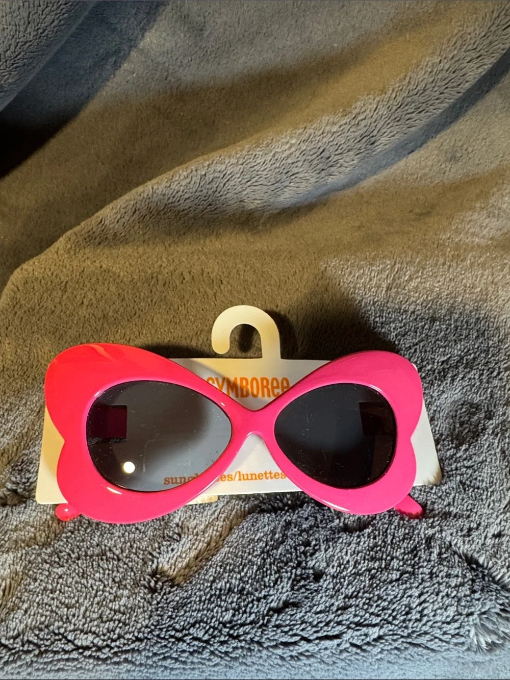 Gymboree Sunglasses Set,  Pink Butterfly & Aqua Round